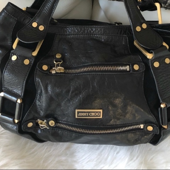 Authentic Jimmy Choo Mahala Black Calf Leather - Picture 10 of 13